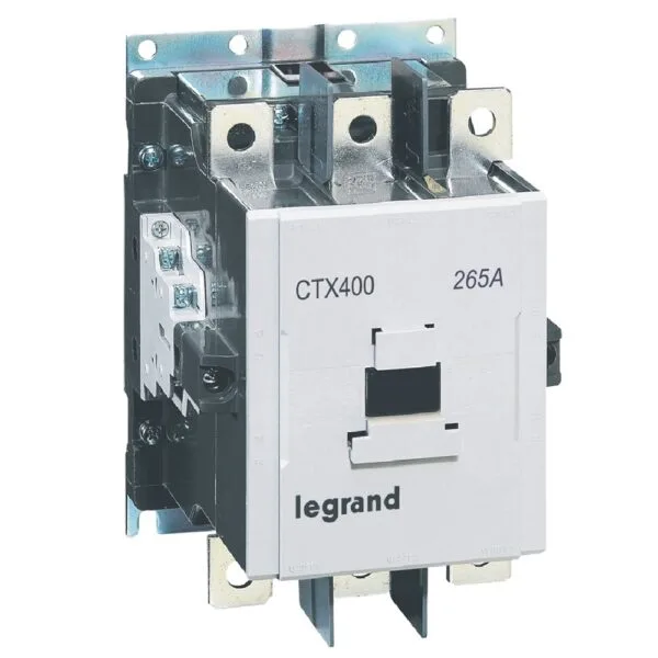 Legrand 416306 CTX³ 3P kontaktör bobin gerilimi 100-240V AC/DC -2NA+2NK yardımcı kontaklı -265A