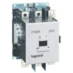 Legrand 416316 CTX³ 3P kontaktör bobin gerilimi 100-240V AC/DC -2NA+2NK yardımcı kontaklı -330A