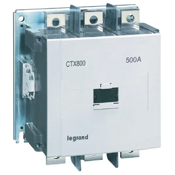 Legrand 416336 CTX³ 3P kontaktör bobin gerilimi 200-240V AC/DC -2NA+2NK yardımcı kontaklı -500A