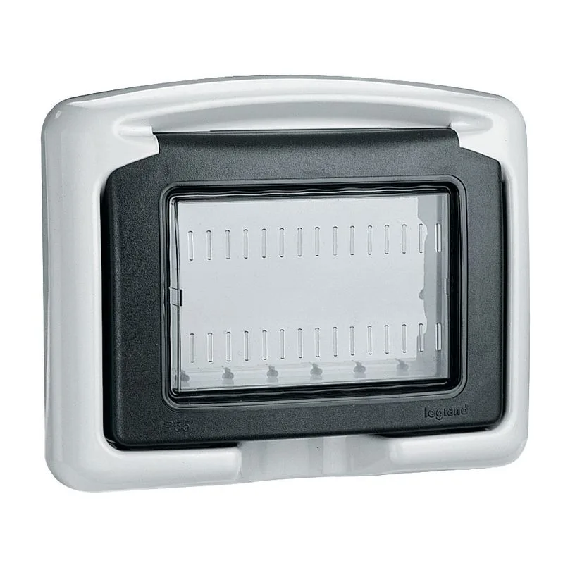 680633-LEGRAND Legrand 680633 Plexo IP55 Montaj Kaidesi, 3M, Gri