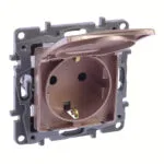 Legrand 767180 Salbei SERISI Beyaz Liht Butonu 6A