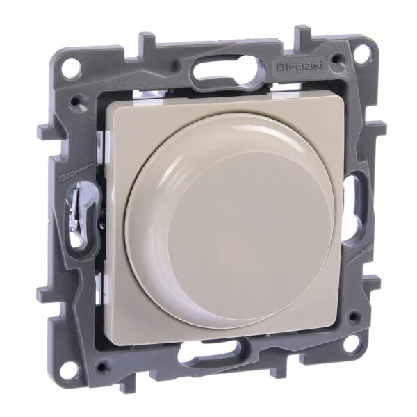 Legrand 767412 Salbei serisi bej rotatif dimmer-led ve farklı ışık tipleri için uygun-300w