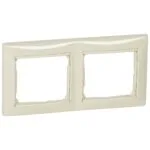 Legrand 774352 Valena Çerçeve Bej İkili Yatay