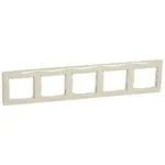 Legrand 774355 Valena Çerçeve Bej Beşli Yatay