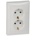 Legrand 774427 Valena İkili Prizler 16 A - 250 V Beyaz