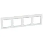 Legrand 774464 Valena Çerçeve Kristal bantlı Dörtlü yatay