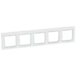 Legrand 774465 Valena Çerçeve Kristal bantlı Beşli yatay