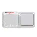Legrand 782391 Forix IP44 serisi Anahtar + Çocuk korumalı topraklı priz, Gri