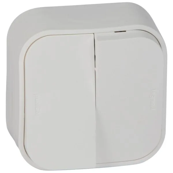 Legrand 782402 Forix IP21 serisi sıva üstü beyaz komütatör 10A