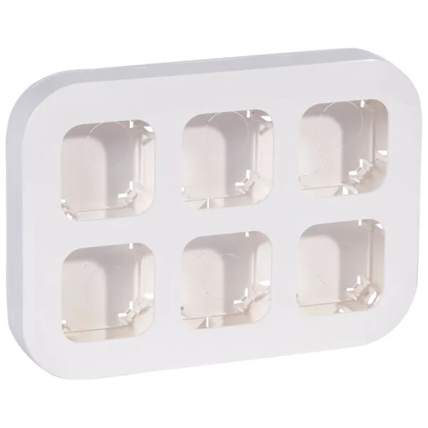 Legrand 782496 Forix IP21 mekanizmalar için 6 lı sıva üstü kutu