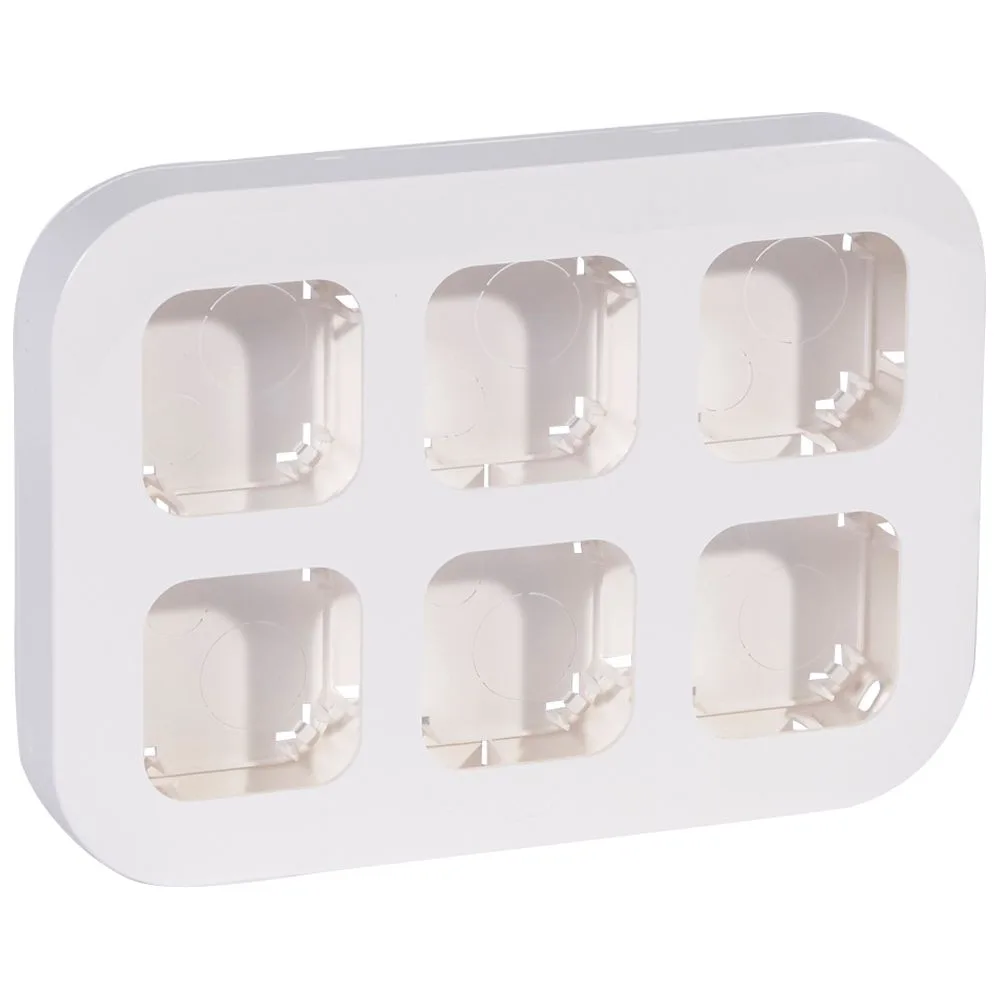 782496-LEGRAND Legrand 782496 Forix IP21 mekanizmalar için 6 lı sıva üstü kutu