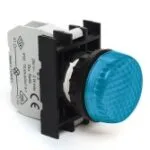 EMAS B LED'li Sinyal Lambası Mavi 12-30V AC/DC