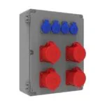 Bemis 5/32A. 380V. 4 Ad. 1/16A. 220V. 4 Ad. (sigorta Modülsüz) IP44