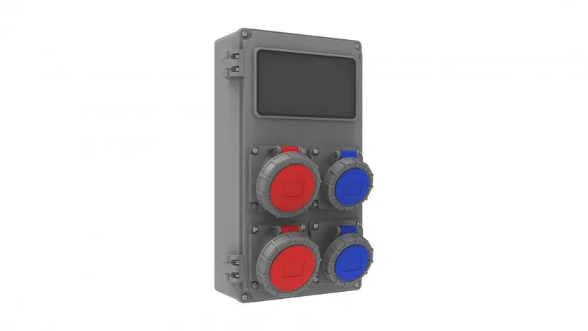 BB4-7162-H2F0-bemis Bemis 5/16A. 380V. 45°EĞİK 2 Adet 3/16A. 220V. 45°EĞİK 2 Adet IP67