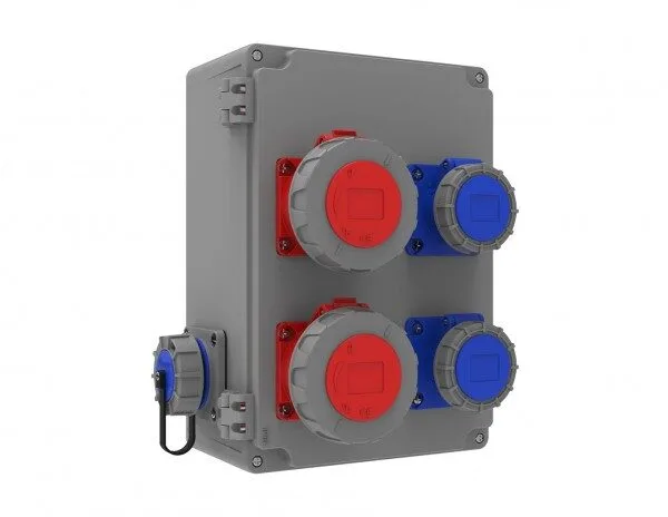 Bemis 5/32A. 380V. 2 Ad. 3/16A. 2 Ad. 1/16A. 220V. 2 Ad. (sigota Modülsüz) IP67