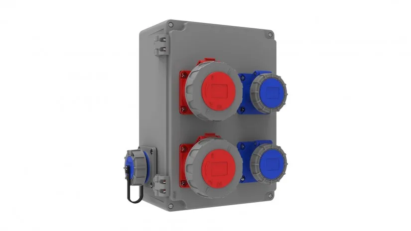 BB4-7192-8310-bemis Bemis 5/32A. 380V. 2 Ad. 3/16A. 2 Ad. 1/16A. 220V. 2 Ad. (sigota Modülsüz) IP67