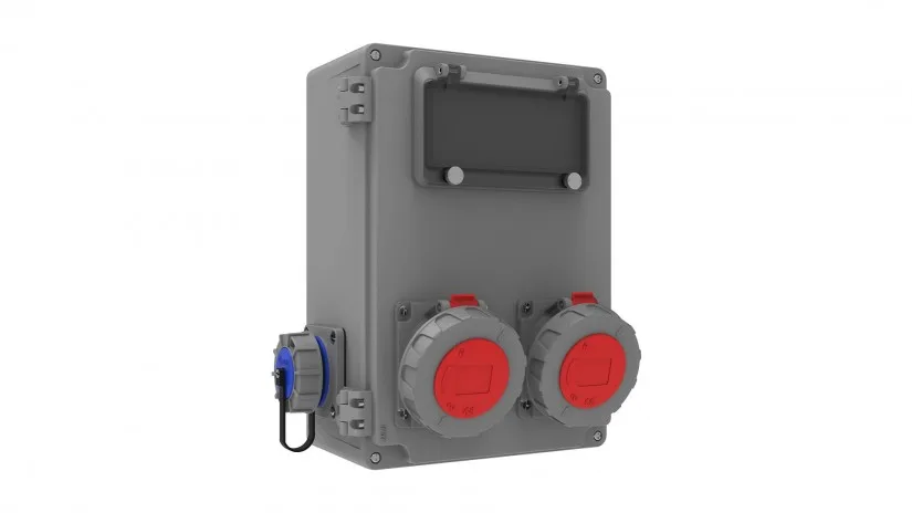 BB4-7192-J210-bemis Bemis 5/32A. 380V. 45°EĞİK 2 Adet 1/16A. 220V. 2 Adet Yan IP67