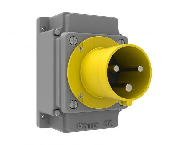 Bemis 3/63A. Duvar Fiş IP44 BC3-4303-2210