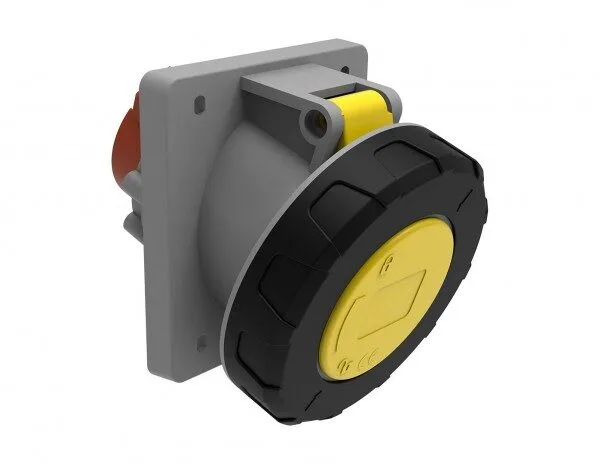 Bemis 3/63A. 45° Eğik Makine Priz IP67 BC3-4303-7420