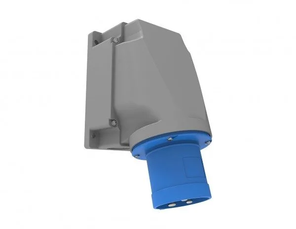 Bemis 3/63A. 90° Eğik Duvar Fiş IP44 BC3-4403-2236