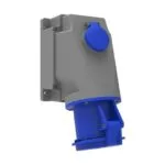 Bemis 3/63A. 90° Eğik P. Prizli Duvar Priz IP44 BC3-4403-2537