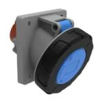 Bemis 3/63A. 45° Eğik Makine Priz IP67 BC3-4403-7420