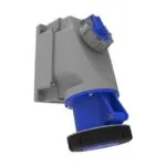 Bemis 3/63A. 90° Eğik 1/16A. Mak. Prizli Duvar Priz IP67 BC3-4403-7537