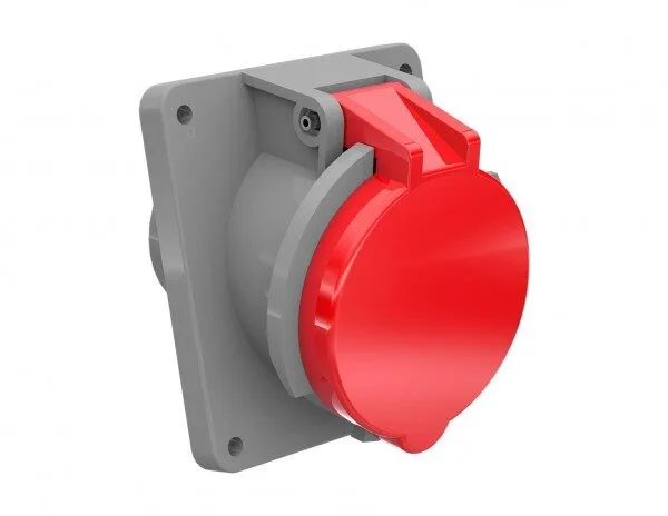 Bemis 4/63A. 45° Eğik Makine Priz IP44 BC3-4504-2420