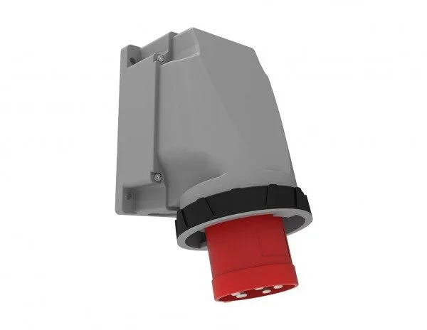 Bemis 4/63A. 90° Eğik Duvar Fiş IP67 BC3-4504-7236