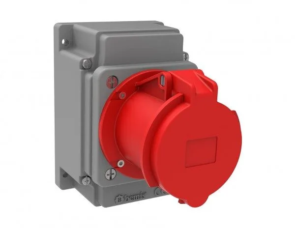 Bemis 5/63A. Duvar Priz IP44 BC3-4505-2510