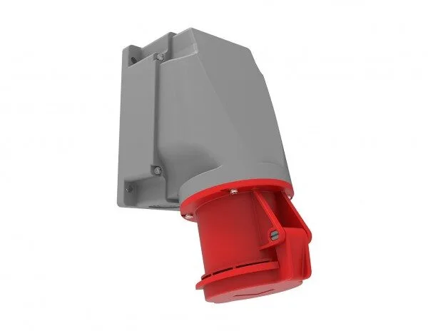 Bemis 5/63A. 90° Eğik Duvar Priz IP44 BC3-4505-2535