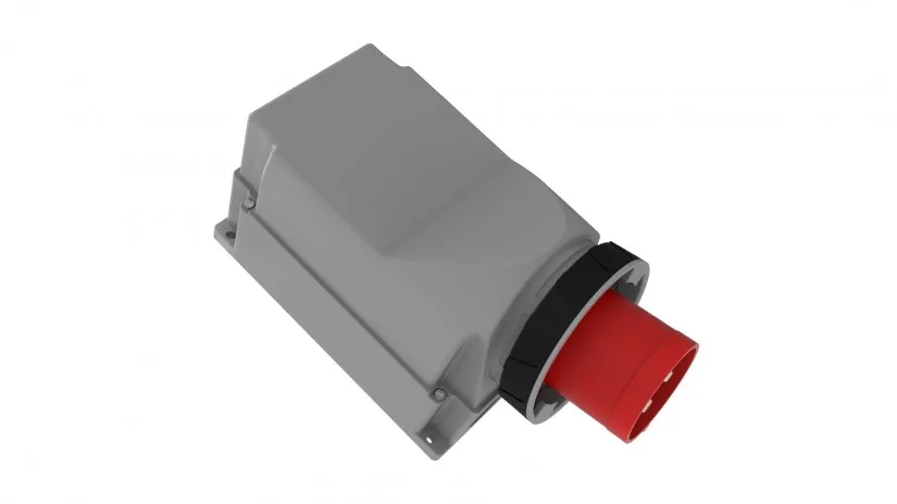 BC3-6504-7236-bemis Bemis 4/125A. 90° Eğik Duvar Fişi IP67 BC3-6504-7236