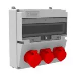 Bemis 5/32A. 380V. 1 Ad. Ön-4/16A. 380V. 2 Ad. Ön IP44 BD4-2134-2120