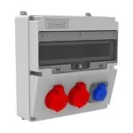 Bemis 3/25A. 380V. 2 Ad. Ön-1/16A. 220V. 1 Ad. M.p. Ön IP44 BD4-2205-1030