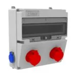 Bemis Ön 2 Ad. 5/16A. 380V. Yan 2 Ad. 1/16A. 220V. IP44 BD4-2218-2020