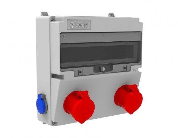 Bemis Ön 2 Ad. 5/32A. 380V. Yan 2 Ad. 1/16A. 220V. IP44 BD4-2234-2020