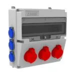 Bemis 3/25A. 380V. 3 Ad. Ön-1/16A. 220V. 6AD Yan IP44 BD4-2305-6020