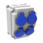 Bemis Ön 4 Ad. 1/16A. 220V. Pano Priz IP44