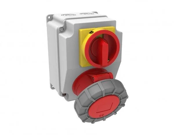 Bemis Ön 1 Ad. Pako Şalter Ön 1 Ad. 5/32A. 380V. Makine Priz IP66