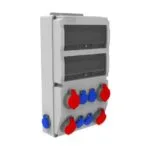 Bemis 3/25A. 380V. 4 Ad. - 1/16A. 220V. 6 Ad. P.p. IP44 BD8-2405-6020