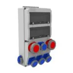 Bemis 5/32A. 380V. 2 Ad. - 3/16A. 220V. 4 Ad. - 1/16A. 220V. 2 Ad. Yan IP66 BD8-6230-4032