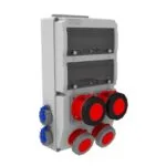 Bemis 5/32A. 380V. 2 Ad. - 5/63A. 380V. 2 Ad. - 1/16A. 220V. 4 Ad. IP66 BD8-6245-2304