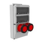 Bemis 4/125A. 380V. 2 Ad. Ön IP66 BD8-6255-0000