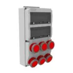 Bemis 5/16A. 380V. 6 Ad. IP66 BD8-6614-0000