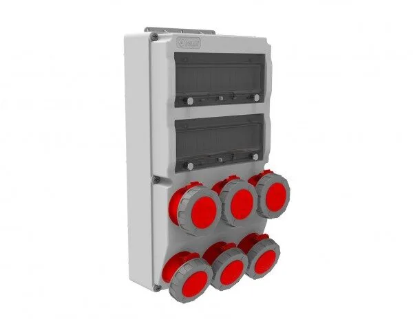 Bemis 5/32A. 380V. 6 Ad. IP66 BD8-6630-0000