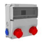 Bemis Ön 2 Ad. 5/16A. 380V. Yan 2 Ad. 1/16A. 220V. IP44 BD9-2218-2020