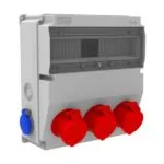 Bemis 5/16A. 380V. 3 Ad. Ön-1/16A. 220V. 2 Ad. Yan IP44 BD9-2318-2020