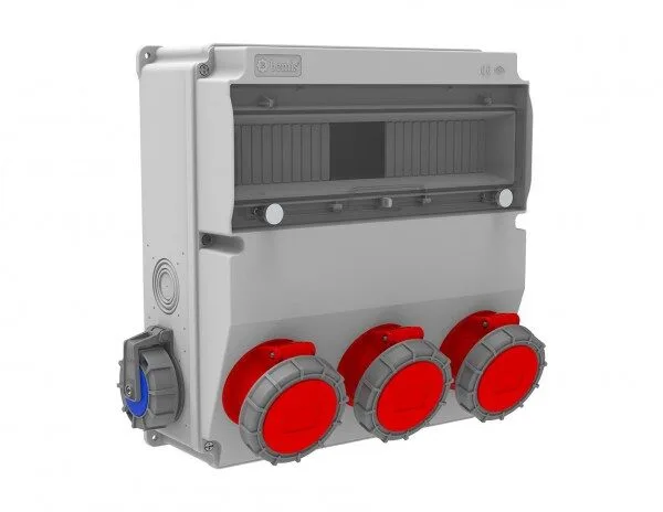 Bemis 5/16A. 380V. 3 Ad. Ön-1/16A. 220V. 2 Ad. Yan IP66 BD9-6314-2020