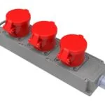 Bemis 5/32A. 380V. 2 Ad. + 5/16A. 380V. 1 Ad. IP44