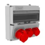 Bemis 5/63A. 380V. 1 Ad. Ön-4/16A. 380V. 2 Ad. Ön IP44 BH4-2149-2120